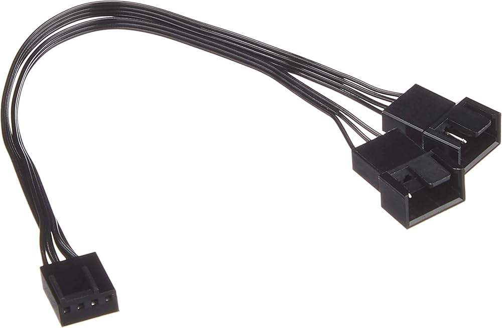 Amazon.co.jp: AINEX PWMファン用二股電源リボンケーブル 15cm